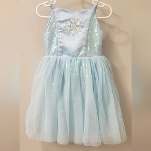 Size 3, Disney dress, Frozen, Blue